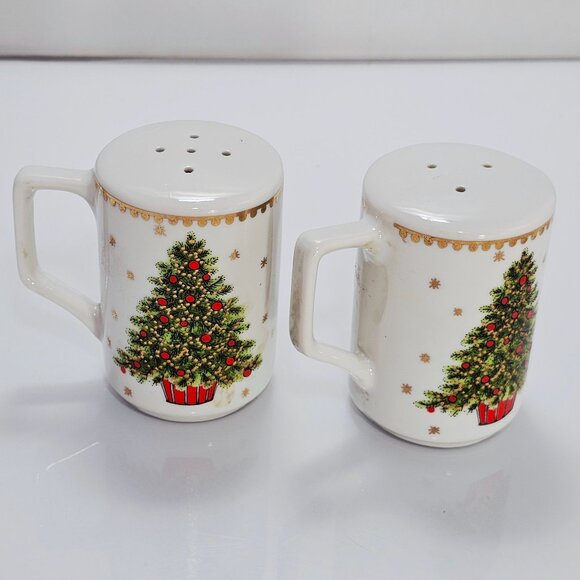 George Good Christmas Tree Japan holiday porcelain - Picture 5 of 14